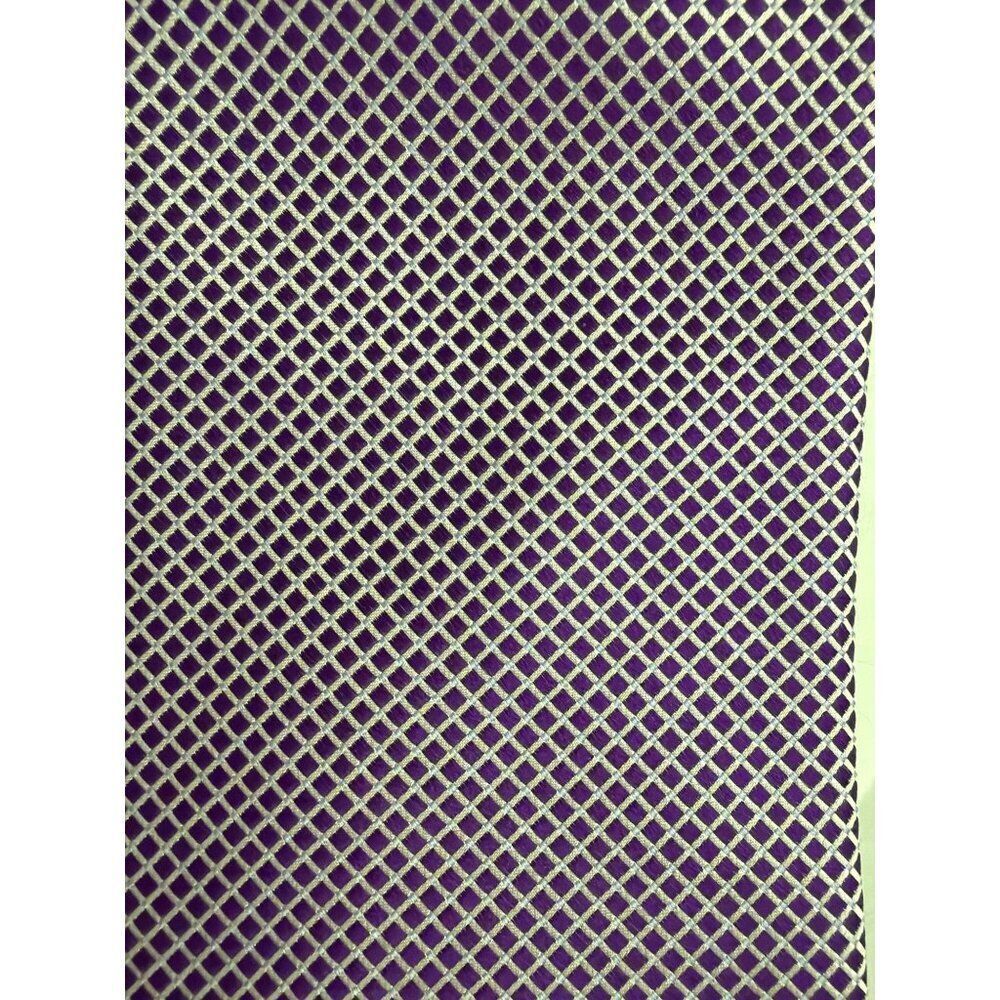 Eagle Men’s Diamond Weave Pattern Silk Necktie